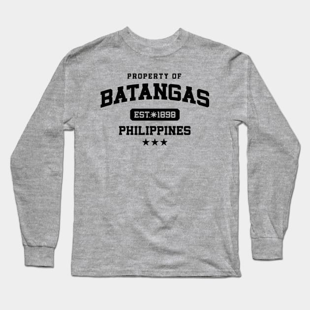 Batangas - Property of the Philippines Shirt Long Sleeve T-Shirt by pinoytee